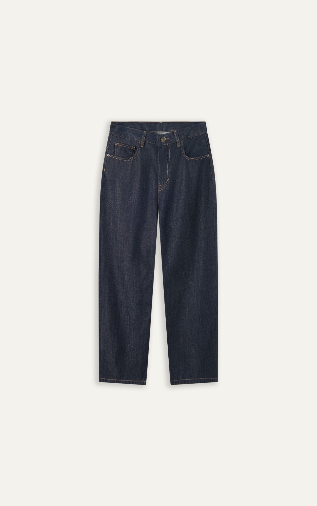 M04 PREMIUM RAW DENIM TROUSER - DARK BLUE