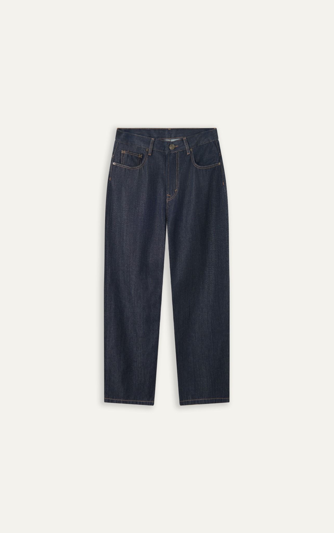  M04 PREMIUM RAW DENIM TROUSER - DARK BLUE 