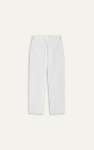 AG518 PREMIUM SLIMFIT KHAKI TROUSERS - WHITE