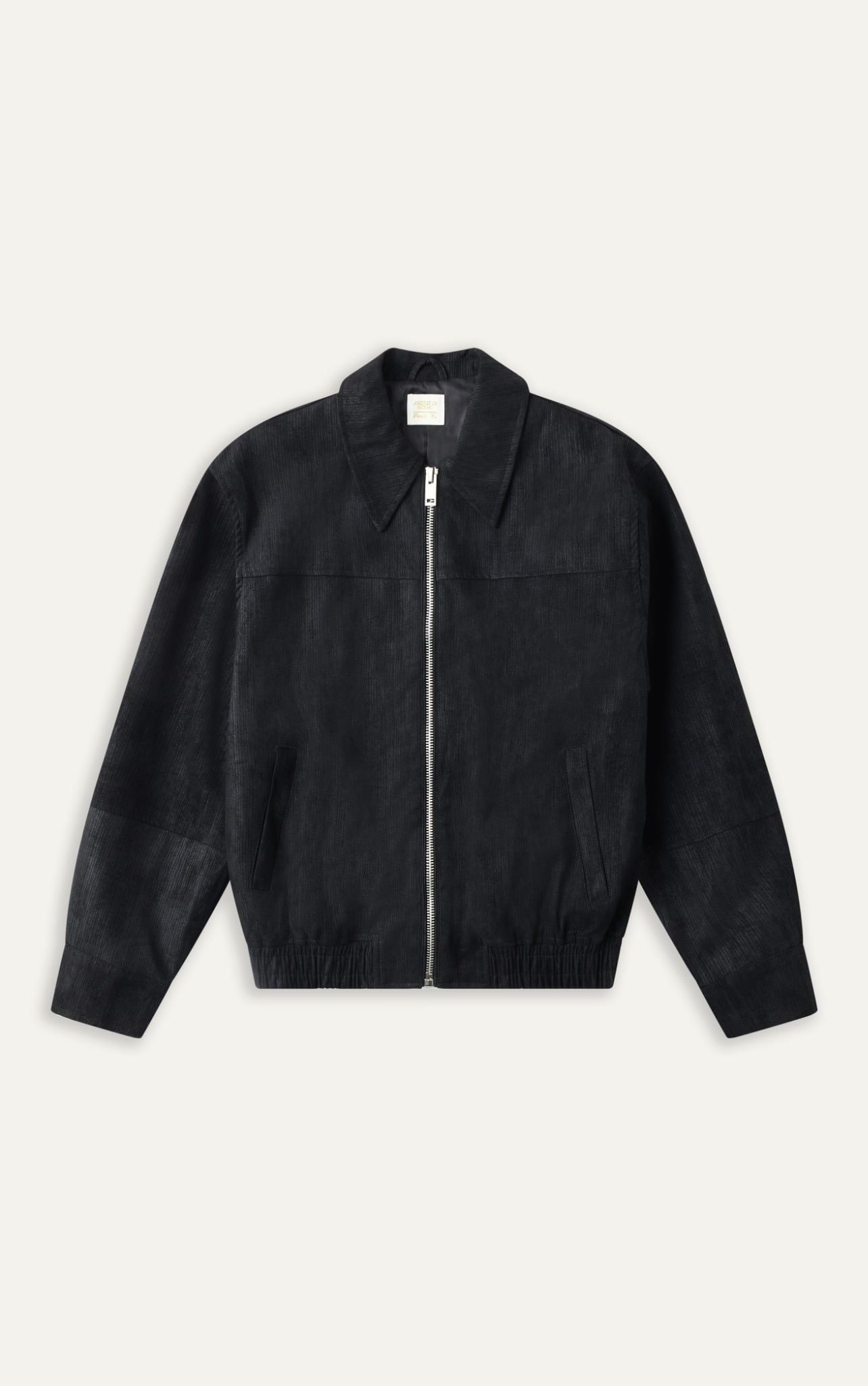  AG264 PREMIUM LEATHER JACKET - BLACK 