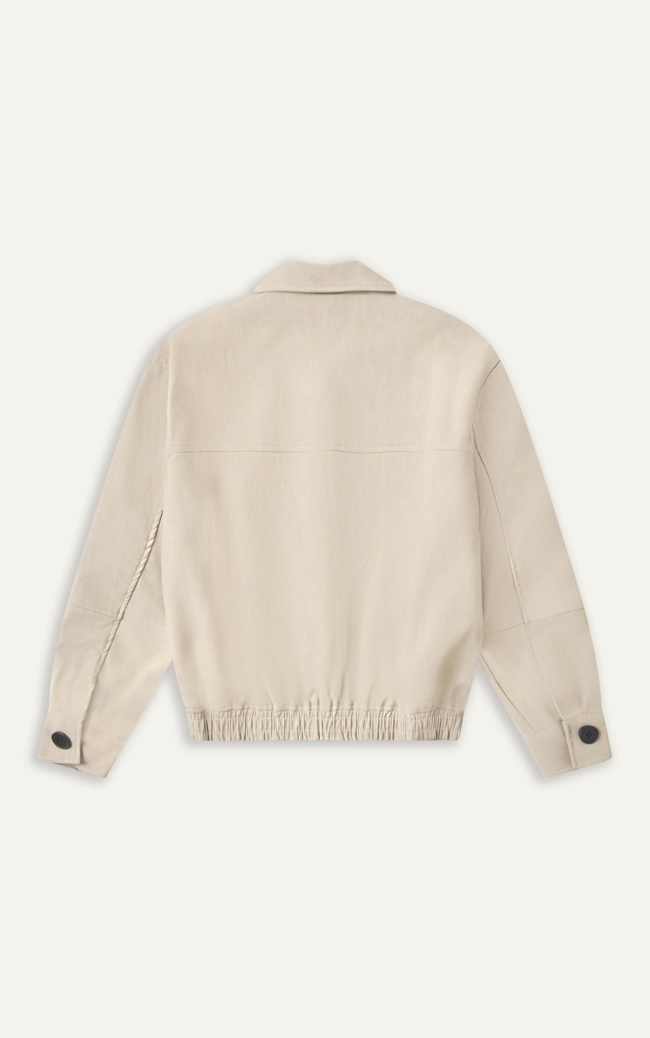 AG264 PREMIUM LEATHER JACKET - OFF WHITE