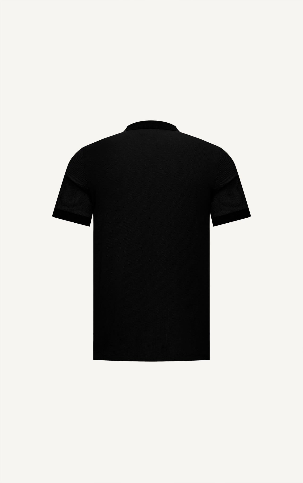 AG02 SIGNATURE SLIMFIT POLO - BLACK