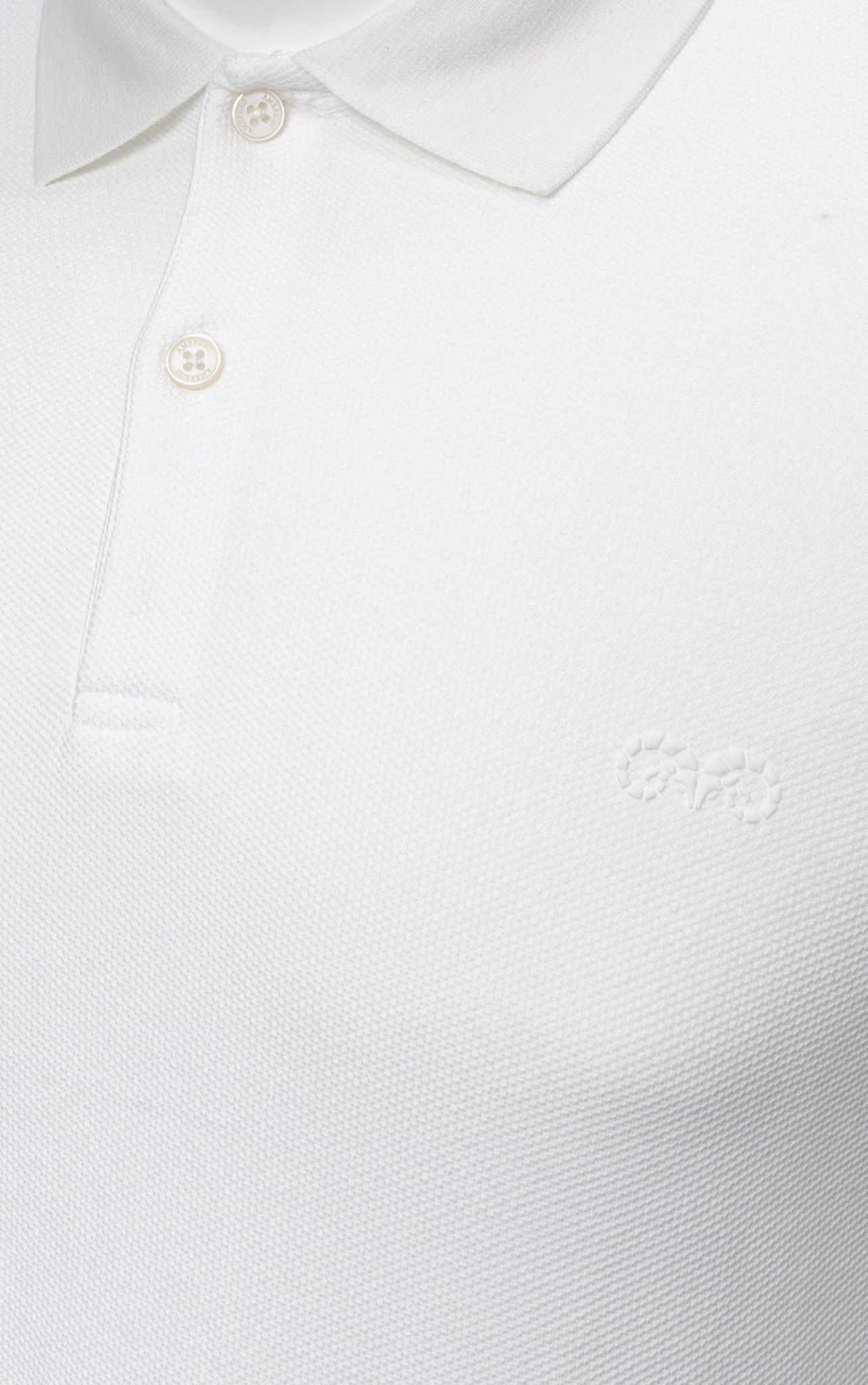 AG02 SIGNATURE SLIMFIT POLO - WHITE