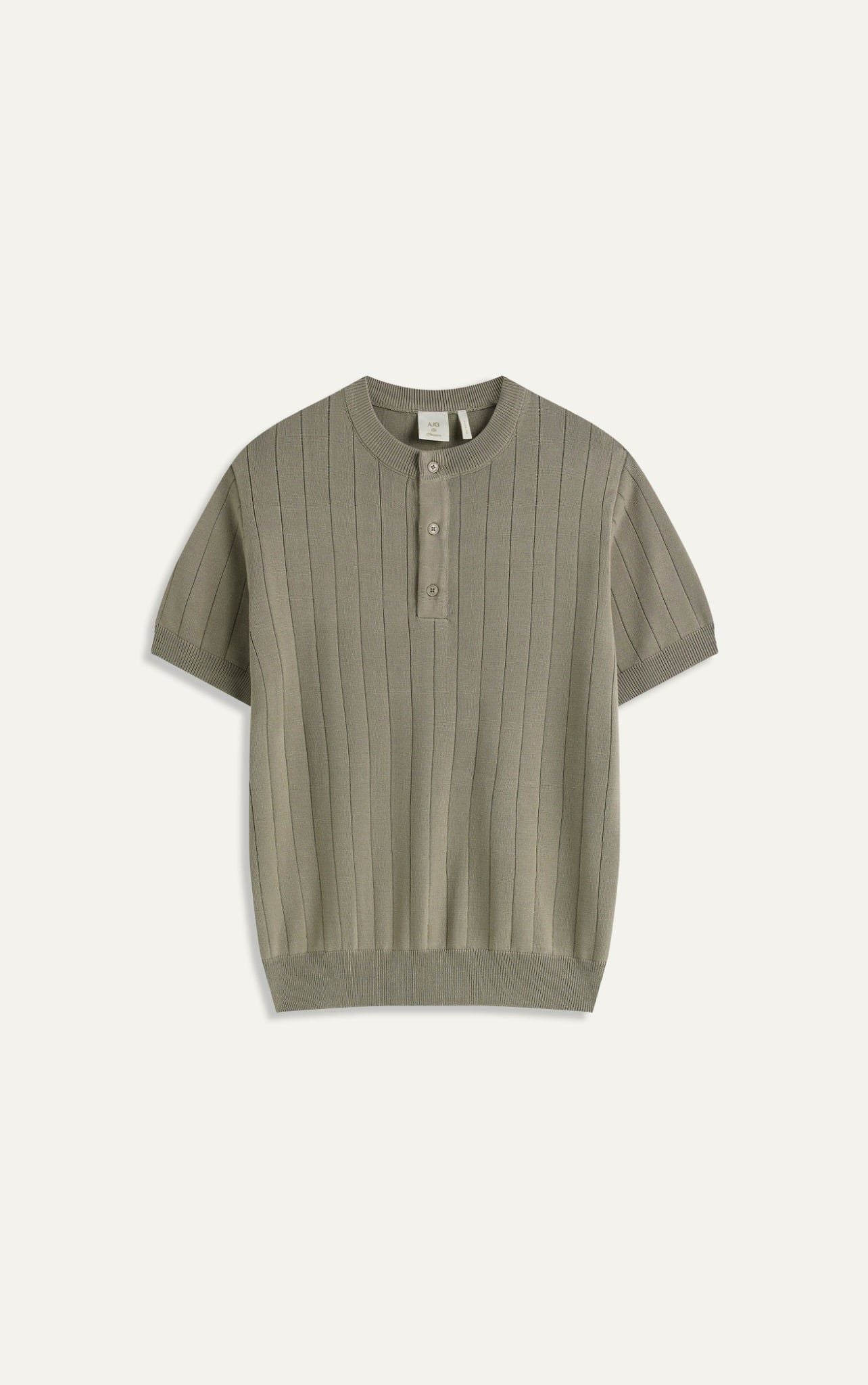  AG743 PREMIUM REGULAR FIT KNIT TSHIRT - OLIVE 