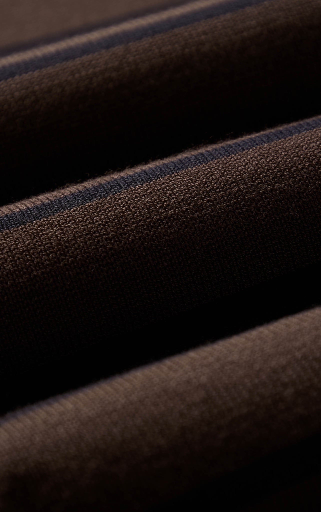 AG558 PREMIUM REGULAR FIT KNIT POLO - BROWN