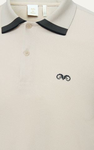 AG96 PREMIUM SLIMFIT POLO - BEIGE