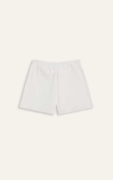  TT08 SIGNATURE REGULAR FIT KHAKI SHORTS- WHITE 