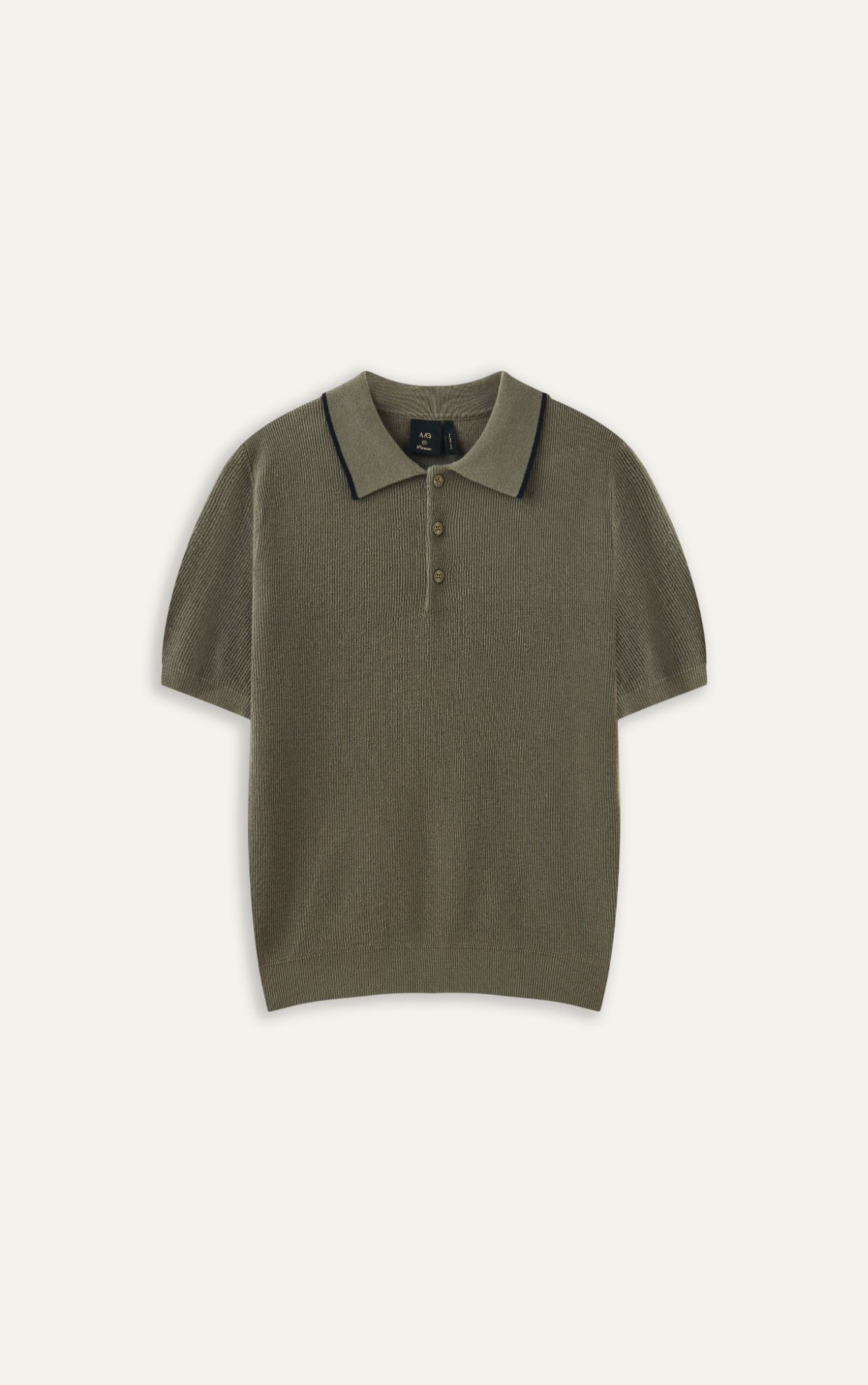 AG455 PREMIUM REGULAR FIT KNIT POLO - GREEN