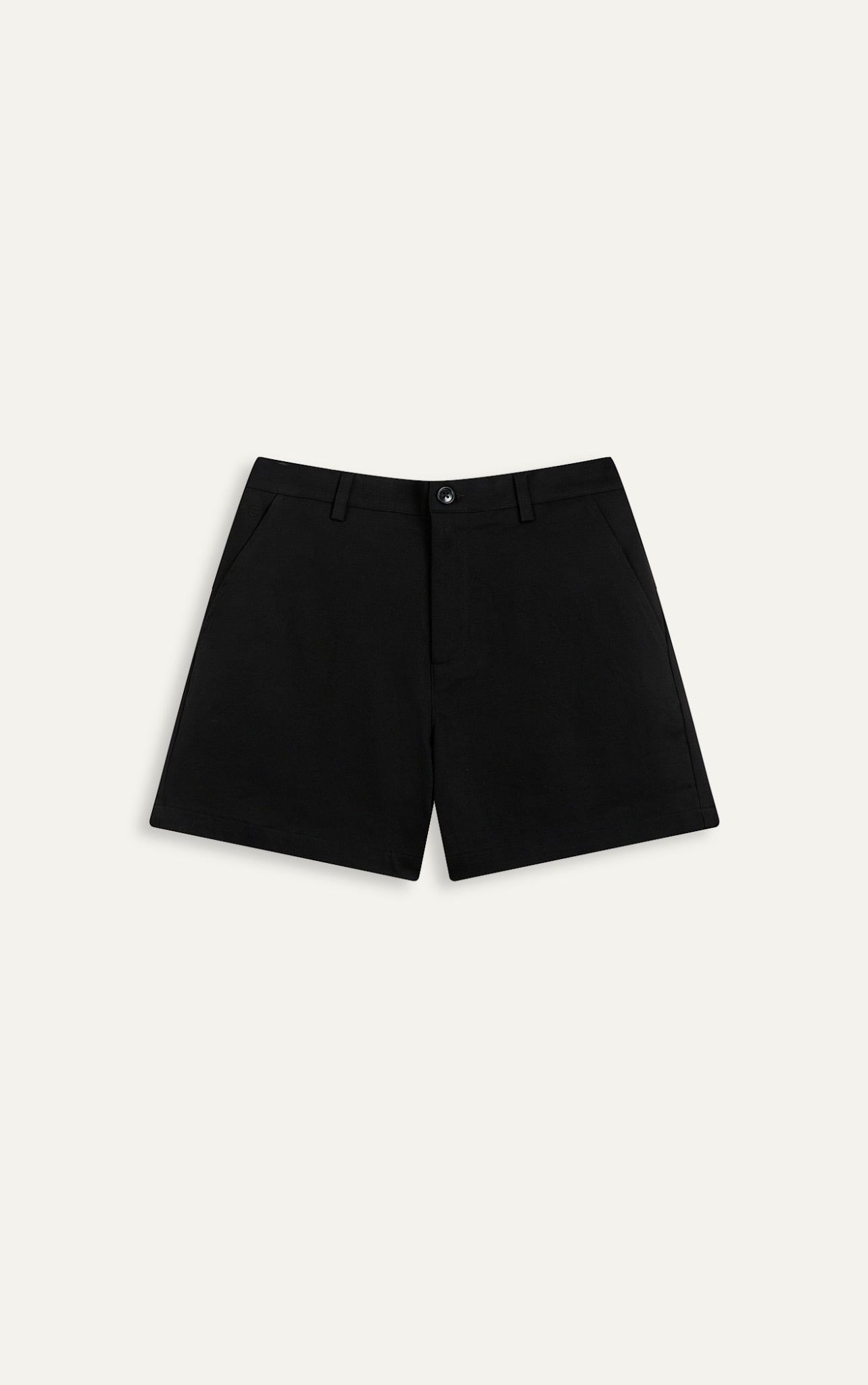 TT08 A/G STUDIO REGULAR FIT KHAKI SHORTS - BLACK