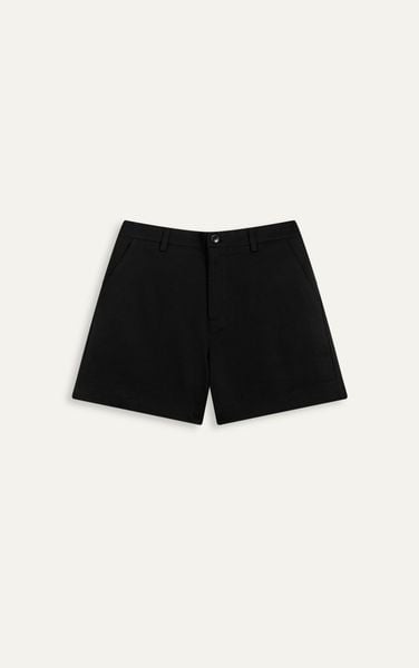  TT08 A/G STUDIO REGULAR FIT KHAKI SHORTS - BLACK