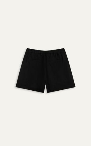 TT08 A/G STUDIO REGULAR FIT KHAKI SHORTS - BLACK