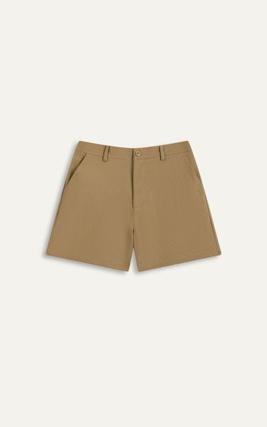  TT08 A/G STUDIO REGULAR FIT KHAKI SHORTS - BROWN