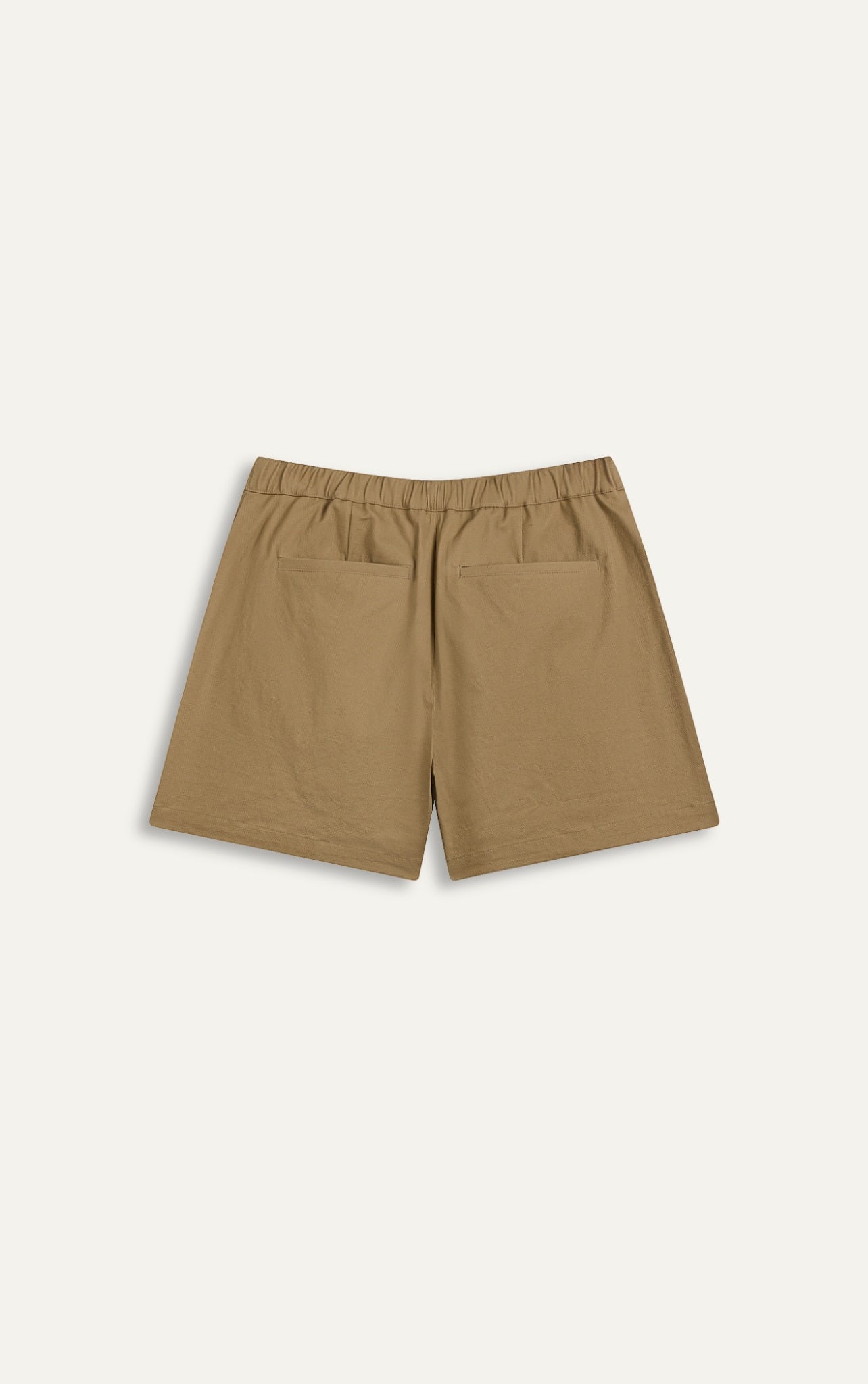 TT08 A/G STUDIO REGULAR FIT KHAKI SHORTS - BROWN