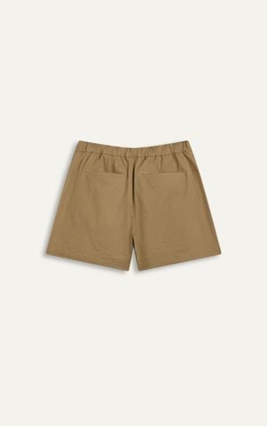 TT08 A/G STUDIO REGULAR FIT KHAKI SHORTS - BROWN