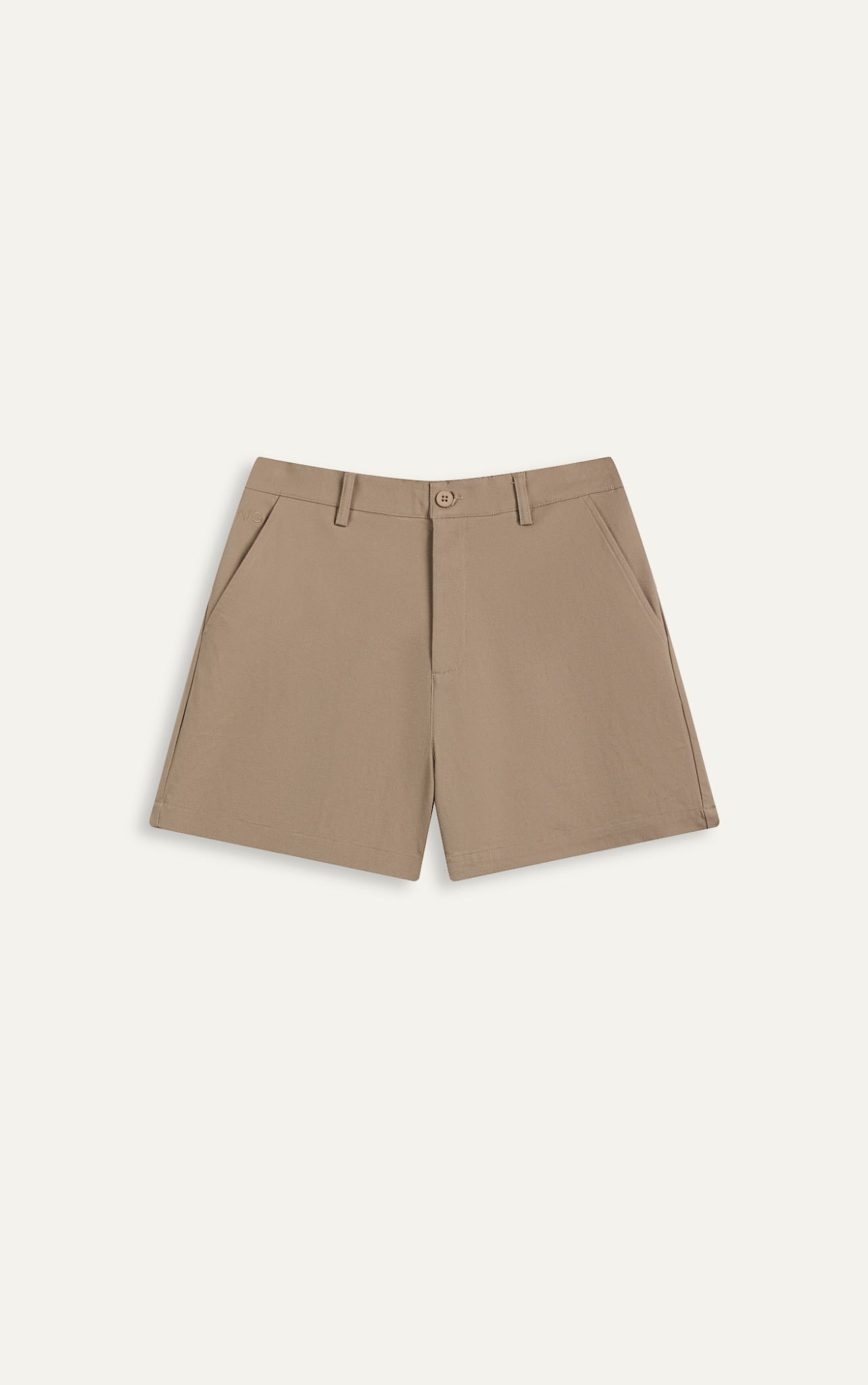 TT08 SIGNATURE REGULAR FIT KHAKIS SHORTS- BEIGE