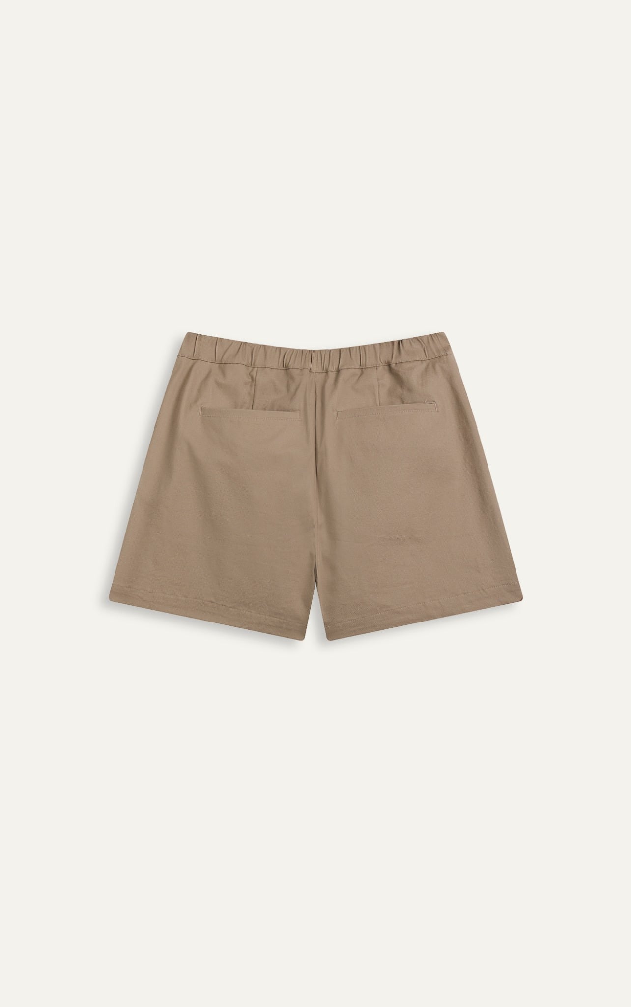 TT08 SIGNATURE REGULAR FIT KHAKIS SHORTS- BEIGE