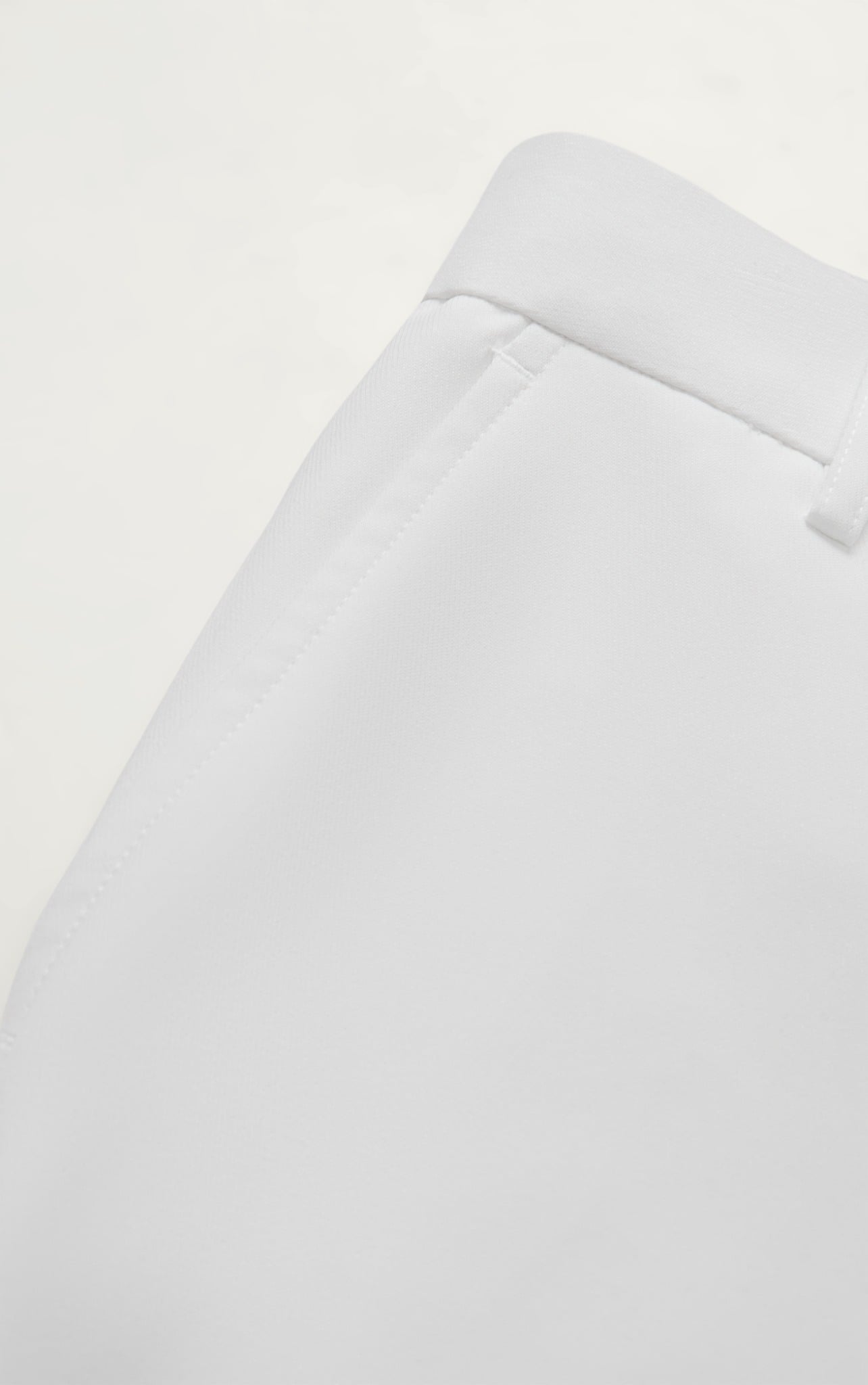 HT147 PREMIUM REGULAR FIT TROUSERS - WHITE