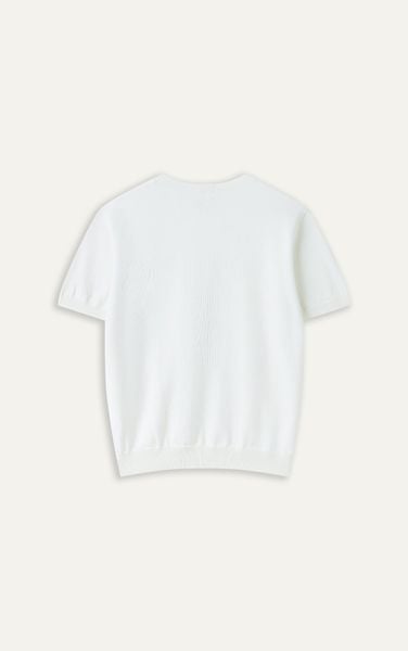  AG432 PREMIUM REGULAR FIT KNIT SHIRT - WHITE 