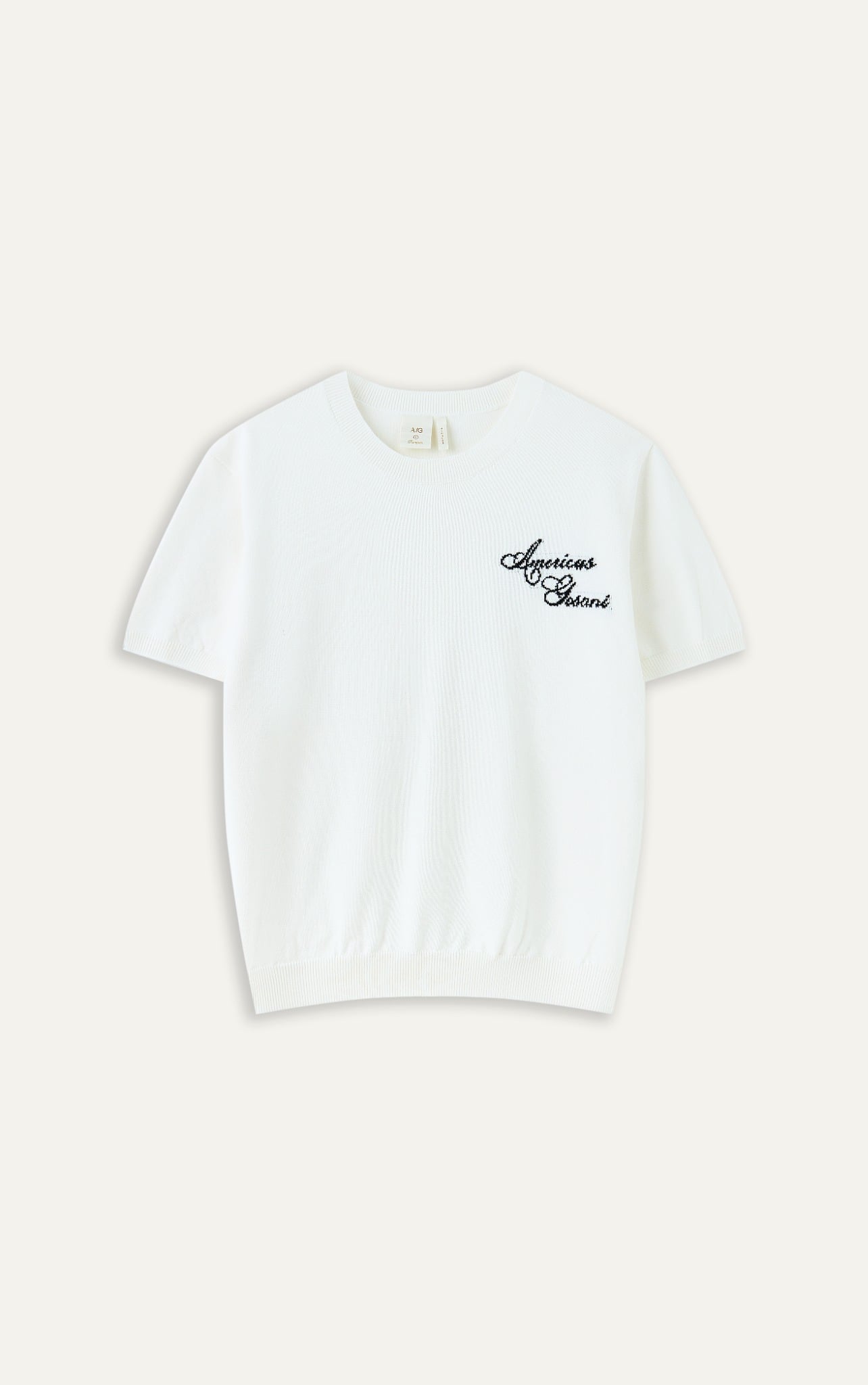 AG432 PREMIUM REGULAR FIT KNIT SHIRT - WHITE