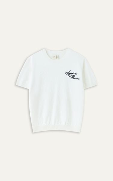  AG432 PREMIUM REGULAR FIT KNIT SHIRT - WHITE