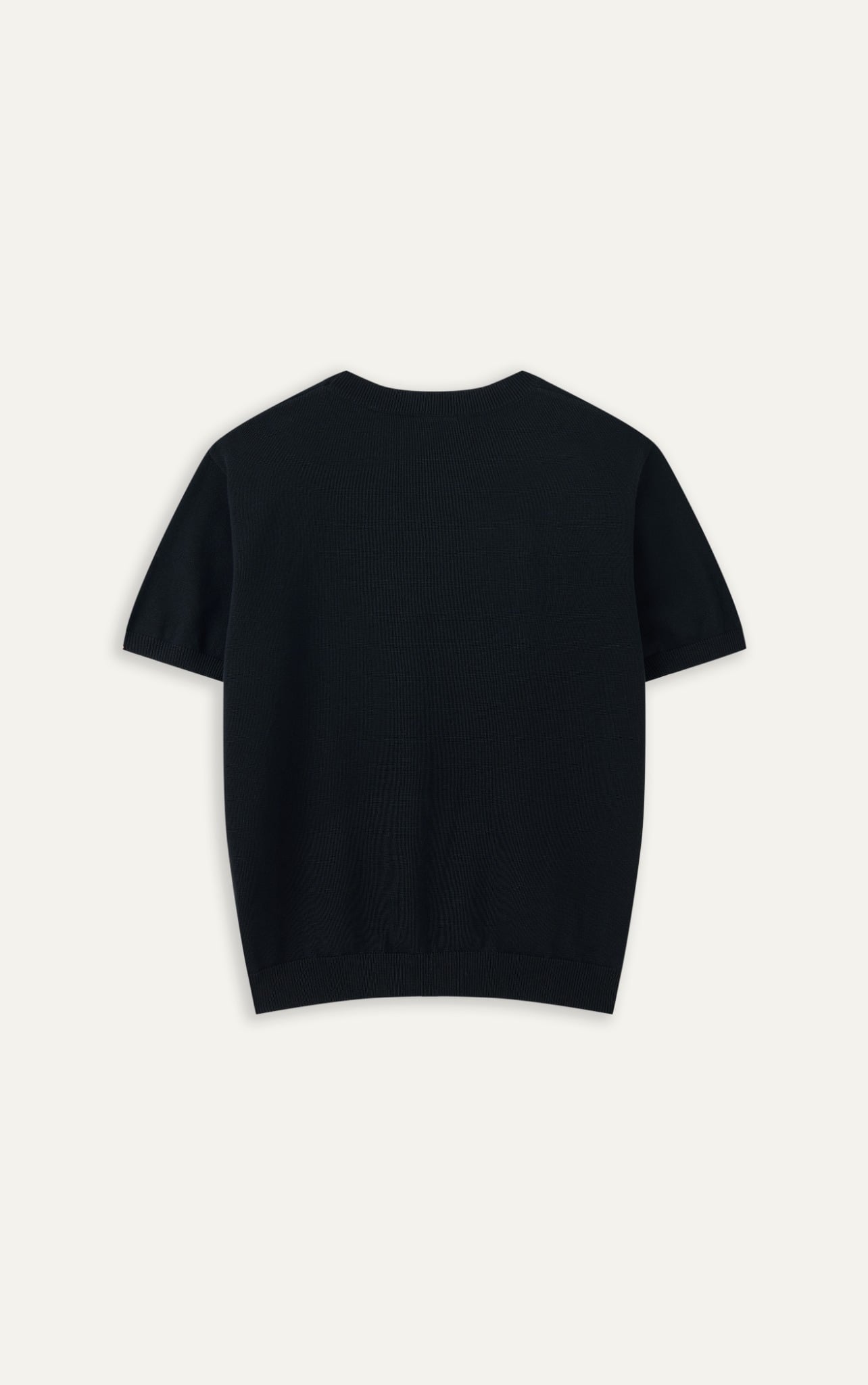 AG432 PREMIUM REGULAR FIT KNIT SHIRT - BLACK
