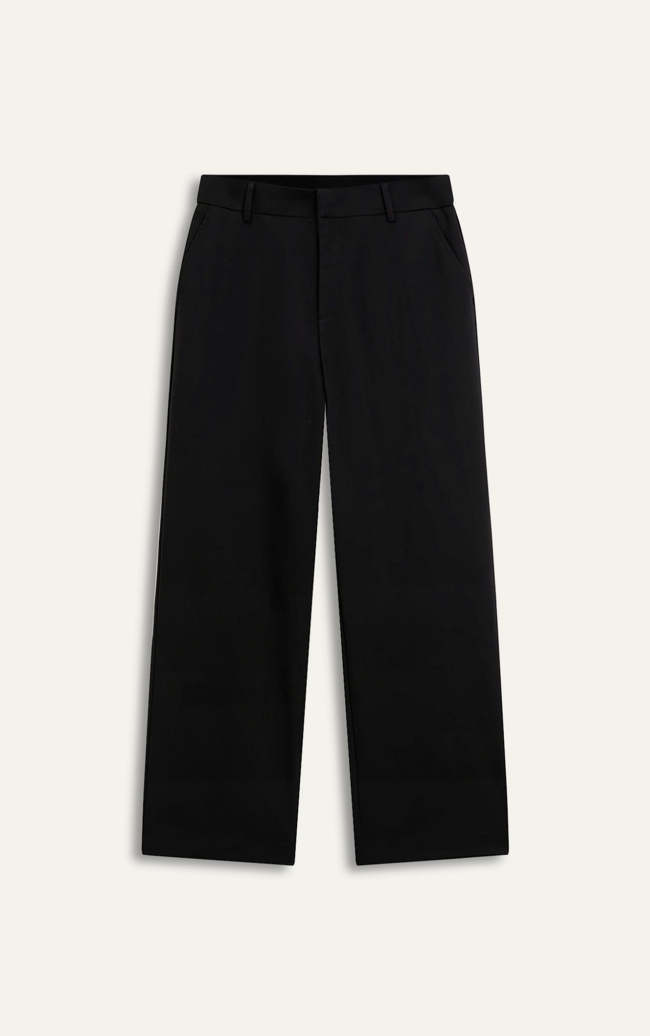  HT147 PREMIUM REGULAR FIT TROUSERS - BLACK 
