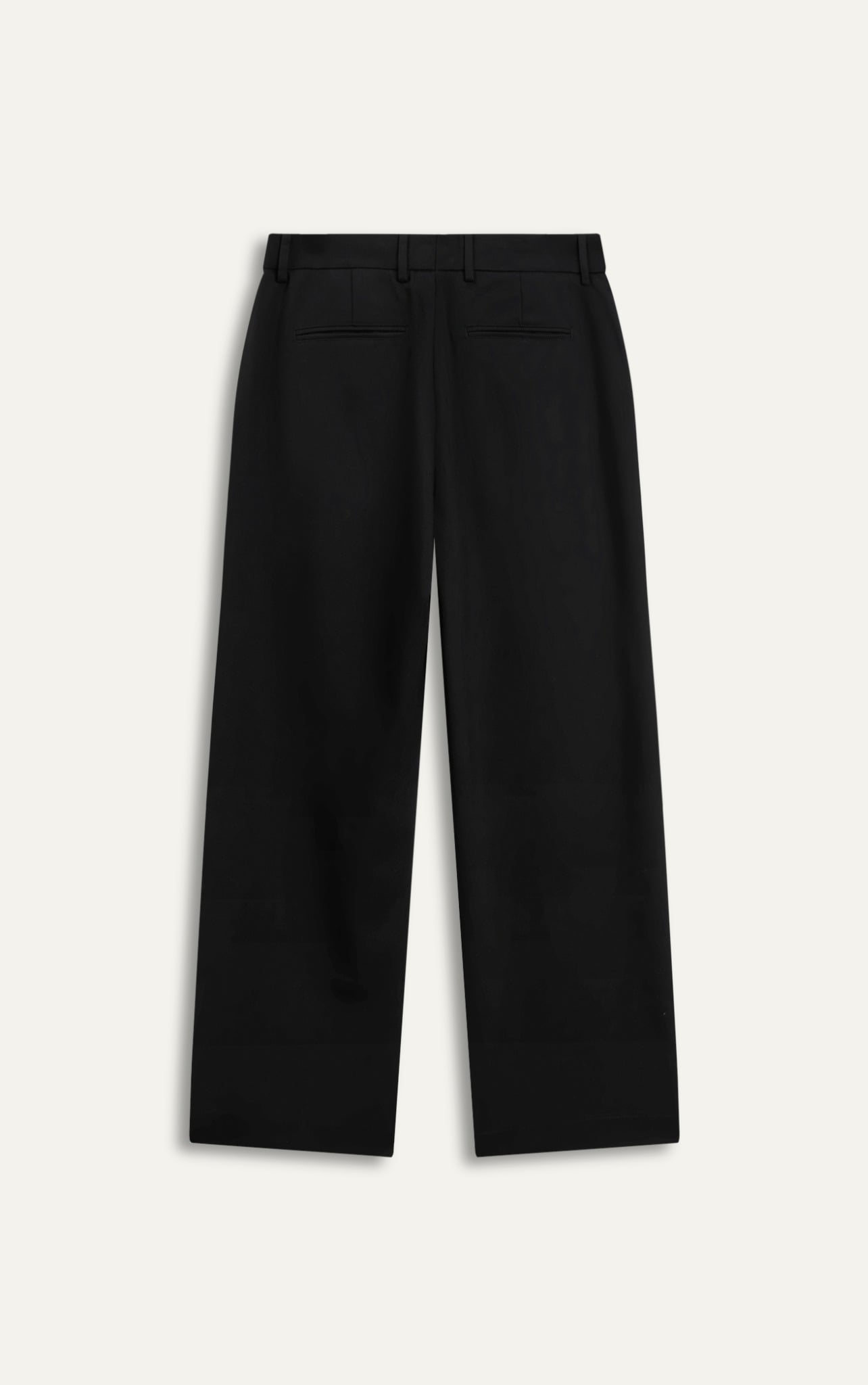 HT147 PREMIUM REGULAR FIT TROUSERS - BLACK