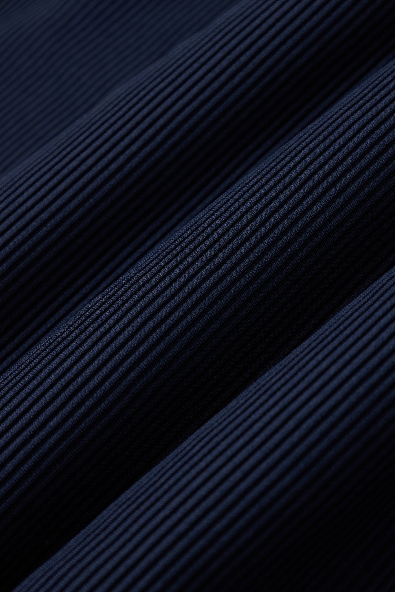 AG9004 FACTORY SLIMFIT POLO MIX NECK DETAIL - DARK BLUE