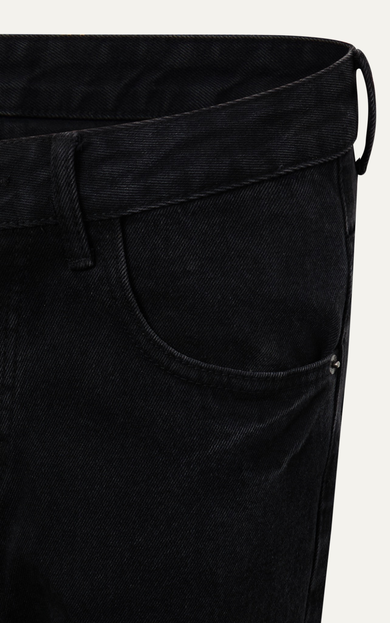 AG68 PREMIUM LOOSE FIT RELAX JEANS - BLACK