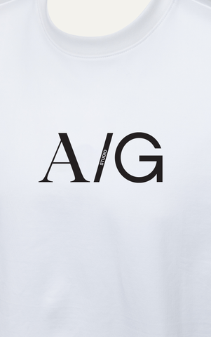 T738 FACTORY LOOSE FIT BIG LOGO T-SHIRT - WHITE