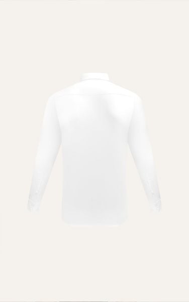  AG007 PREMIUM SLIMFIT TEXTURE SHIRT - LIGHT WHITE 