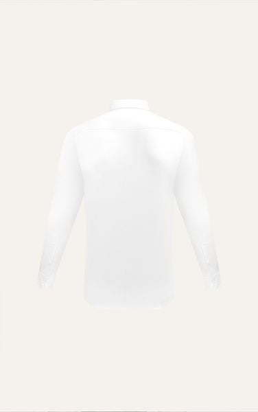  AG007 PREMIUM SLIMFIT TEXTURE SHIRT - WHITE 