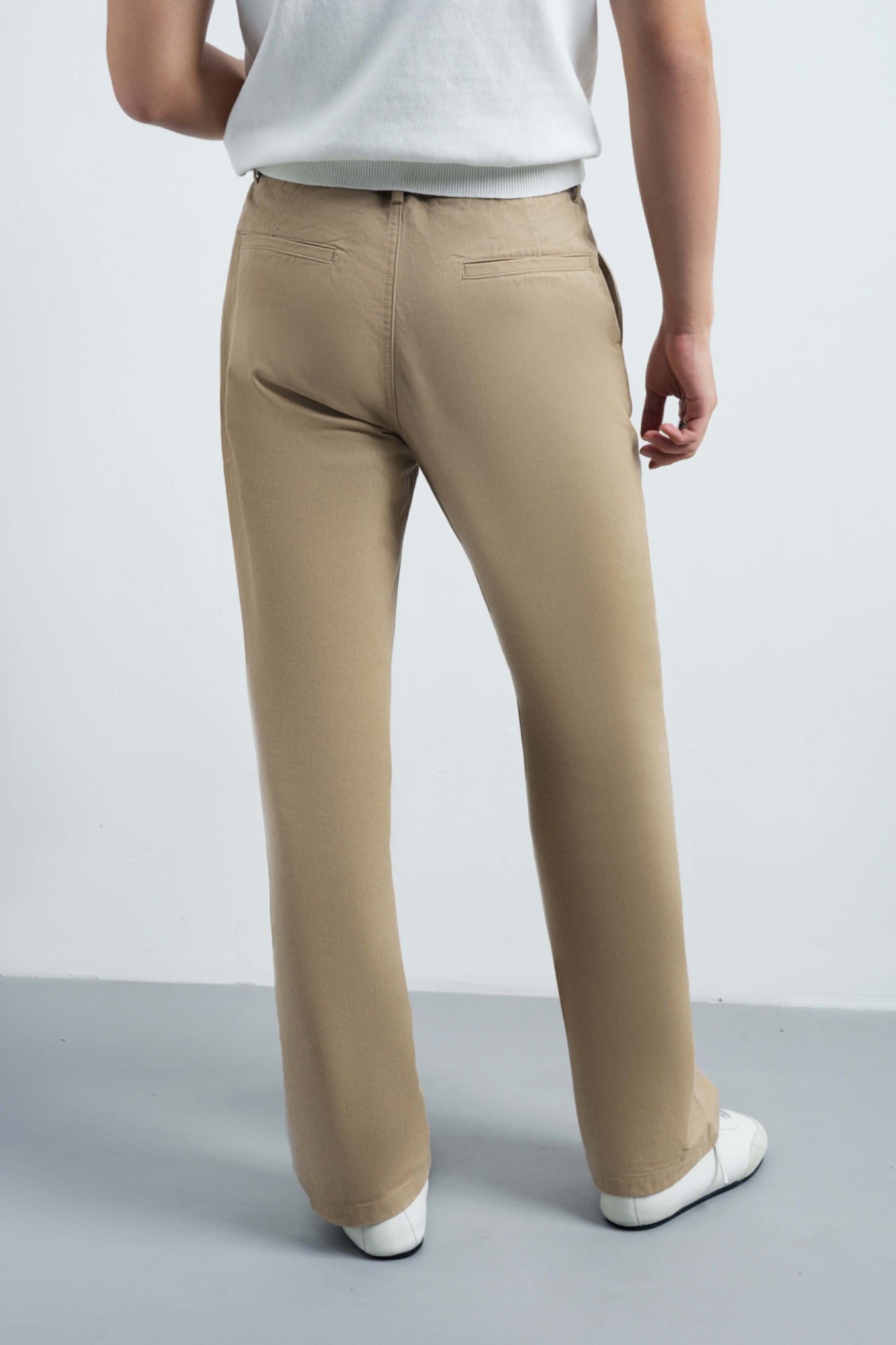 AGZ02 PREMIUM REGULAR KHAKI TROUSERS - BEIGE