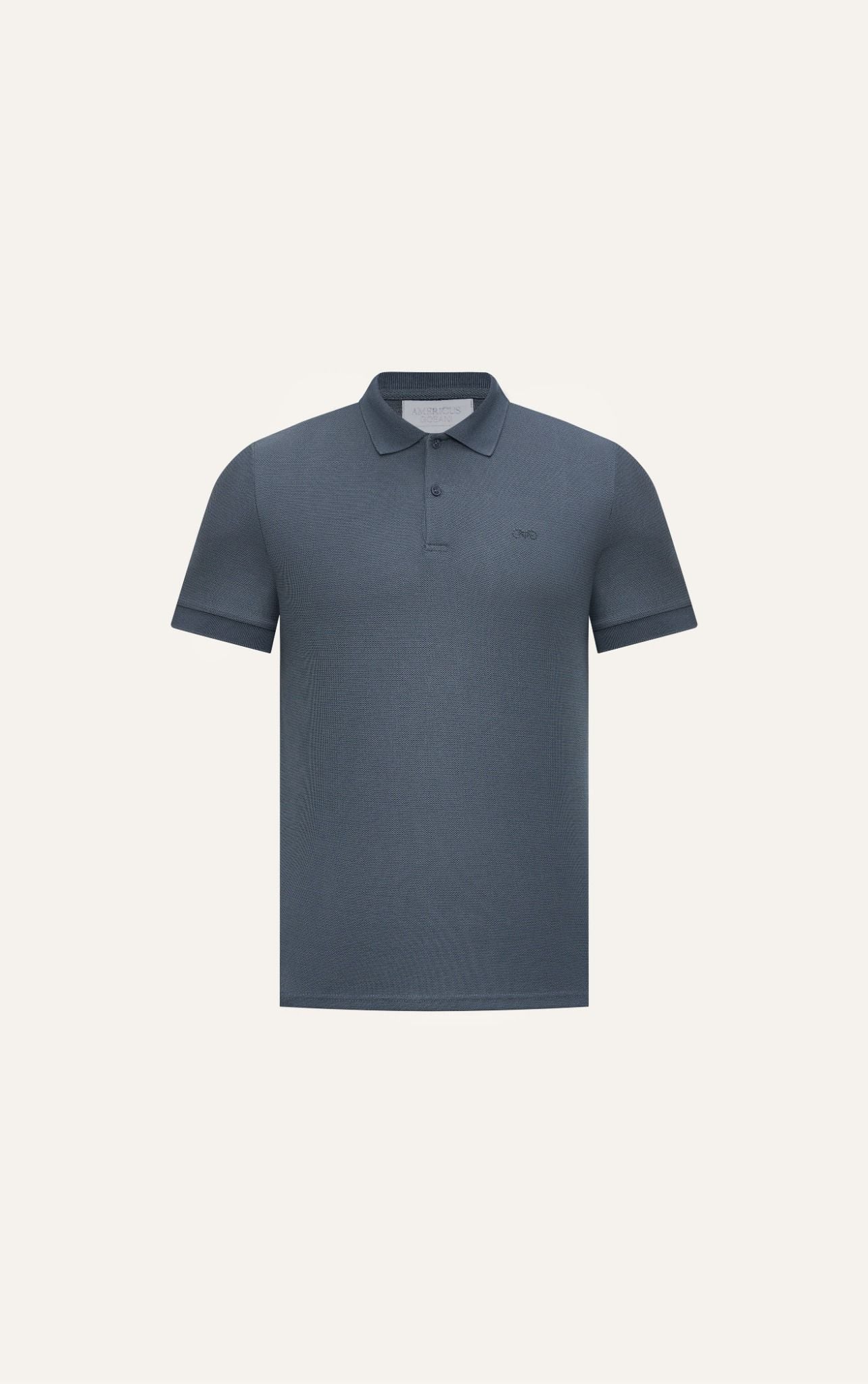  AG02 SIGNATURE SLIMFIT POLO - PRUSSIAN BLUE 