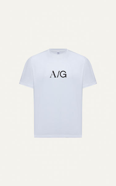  T738 STUDIO LOOSE FIT BIG LOGO T-SHIRT - WHITE