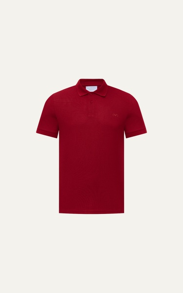  AG02 SIGNATURE SLIMFIT POLO - RED