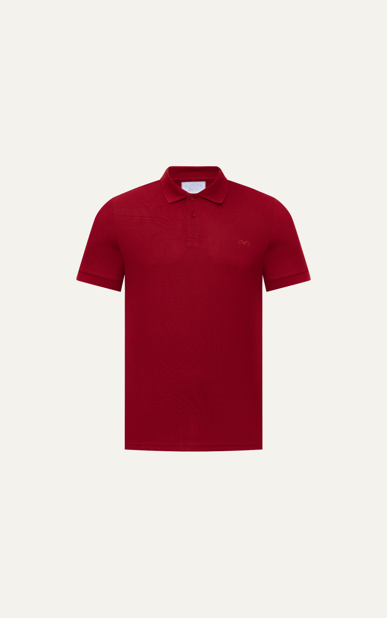  AG02 SIGNATURE SLIMFIT POLO - RED 