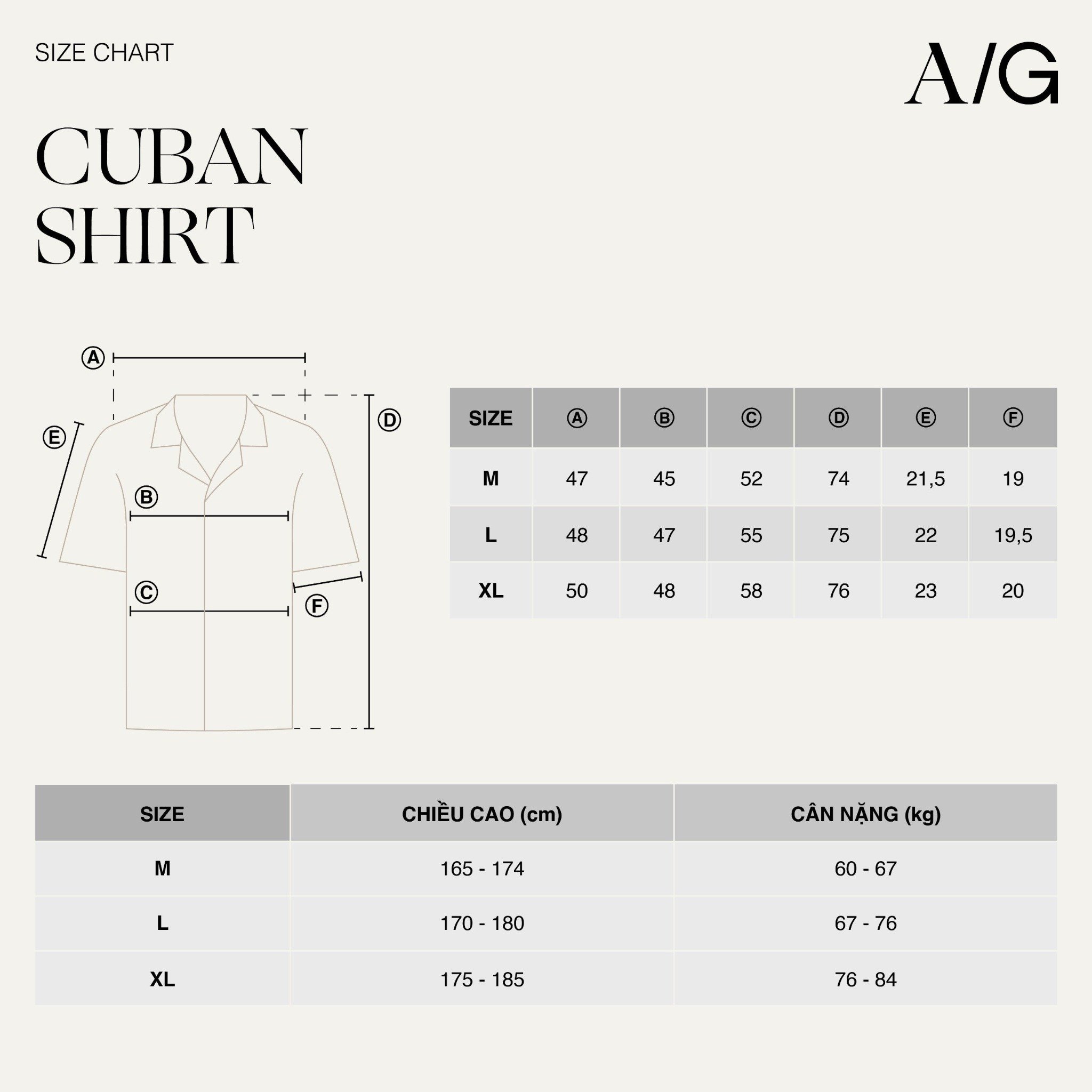 AG539 STUDIO LOOSE FIT CUBAN SHIRT - WHITE