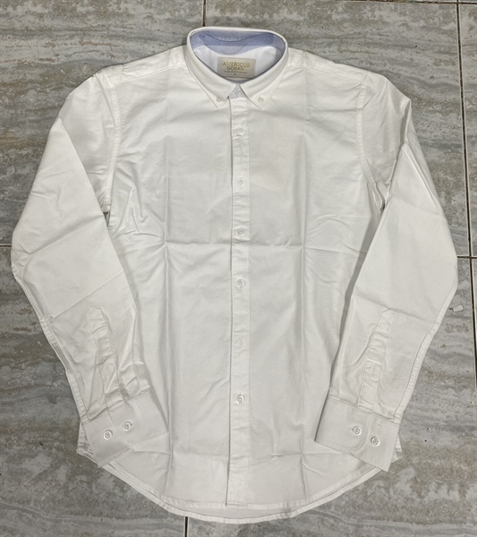 AG73 PREMIUM SLIM FIT ESSENTIAL OXFORD SHIRT - WHITE