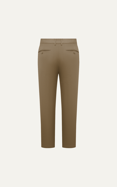  AG518 PREMIUM SLIMFIT KHAKI TROUSERS - DARK BROWN 