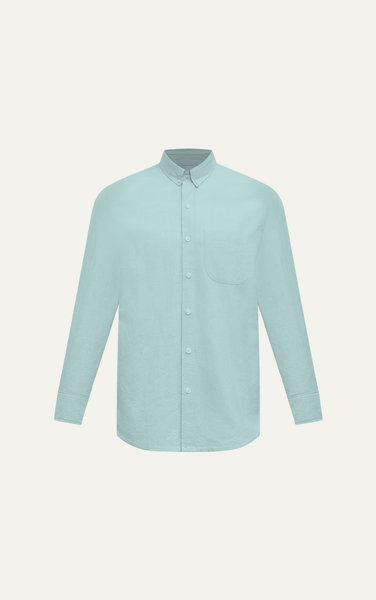  AG12 STUDIO REGULAR FIT ORIGINAL POCKET OXFORD SHIRT - GREEN