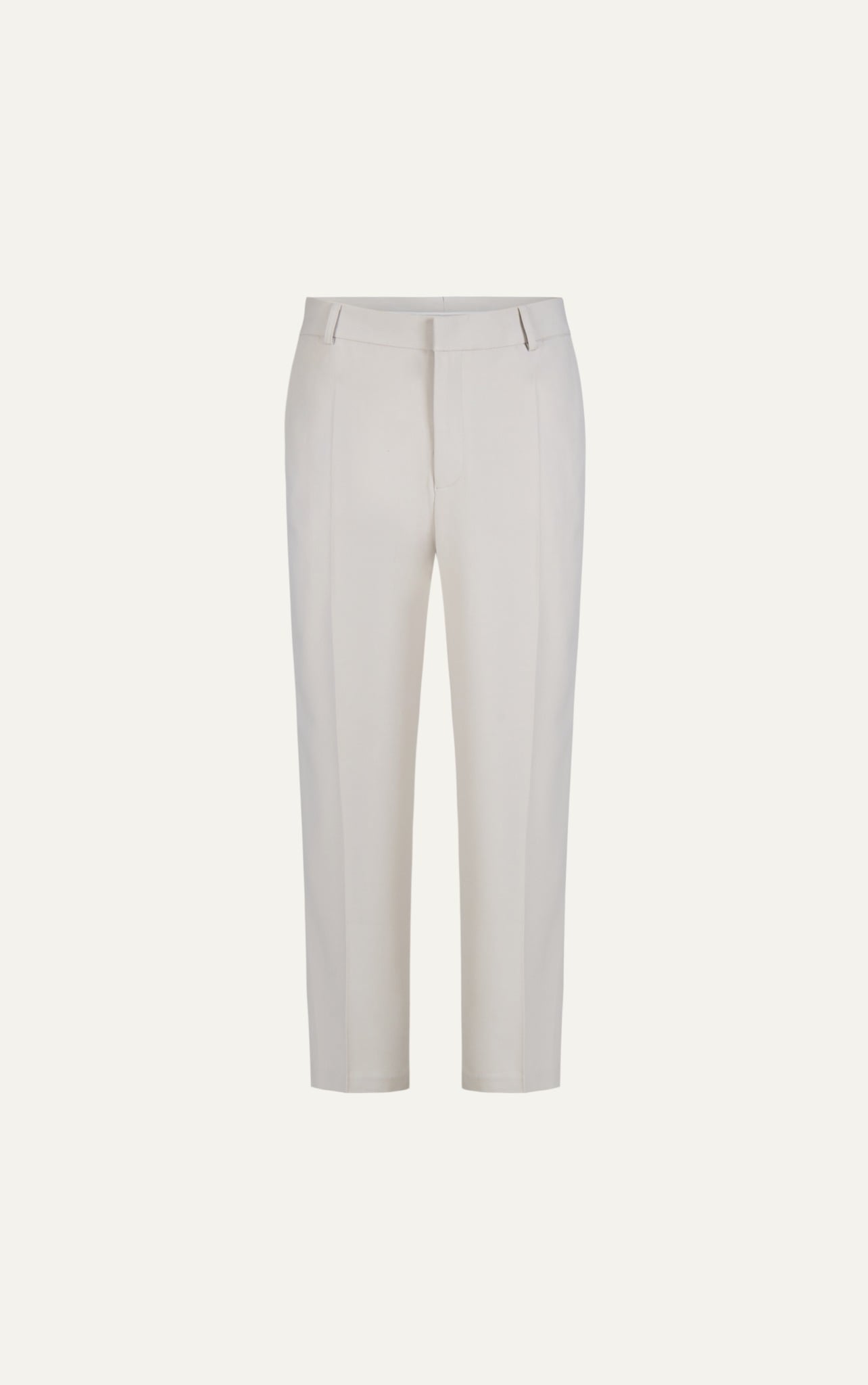 AGHT14 PREMIUM REGULAR FIT TROUSERS - OFF WHITE