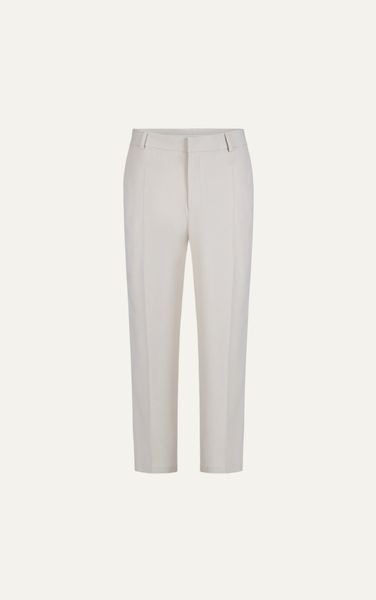 AGHT14 PREMIUM REGULAR FIT TROUSERS - OFF WHITE
