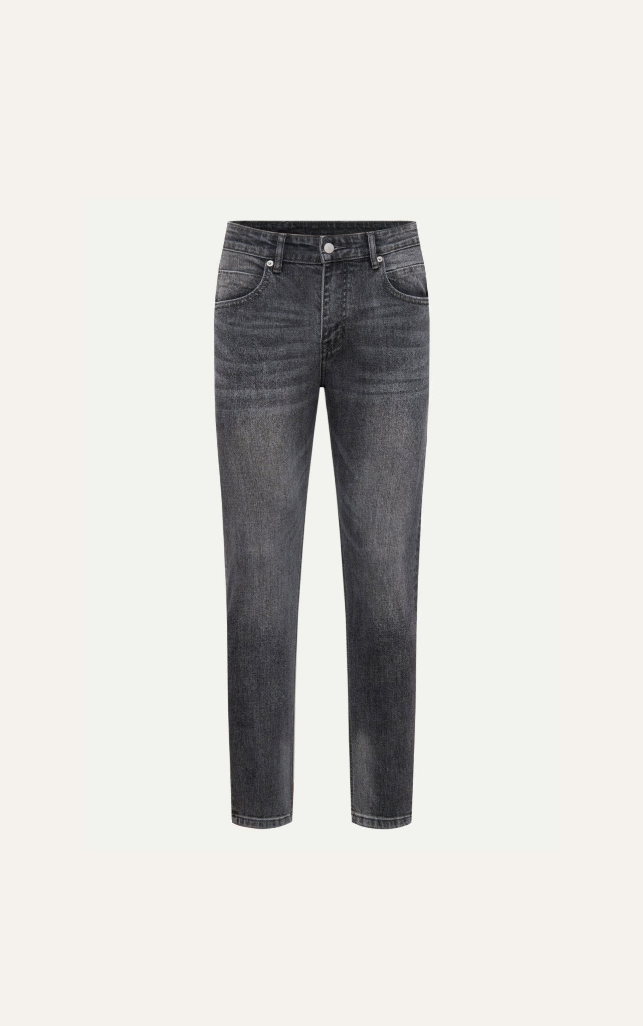 AG65 PREMIUM SLIMFIT JEANS WITH LABEL - GREY