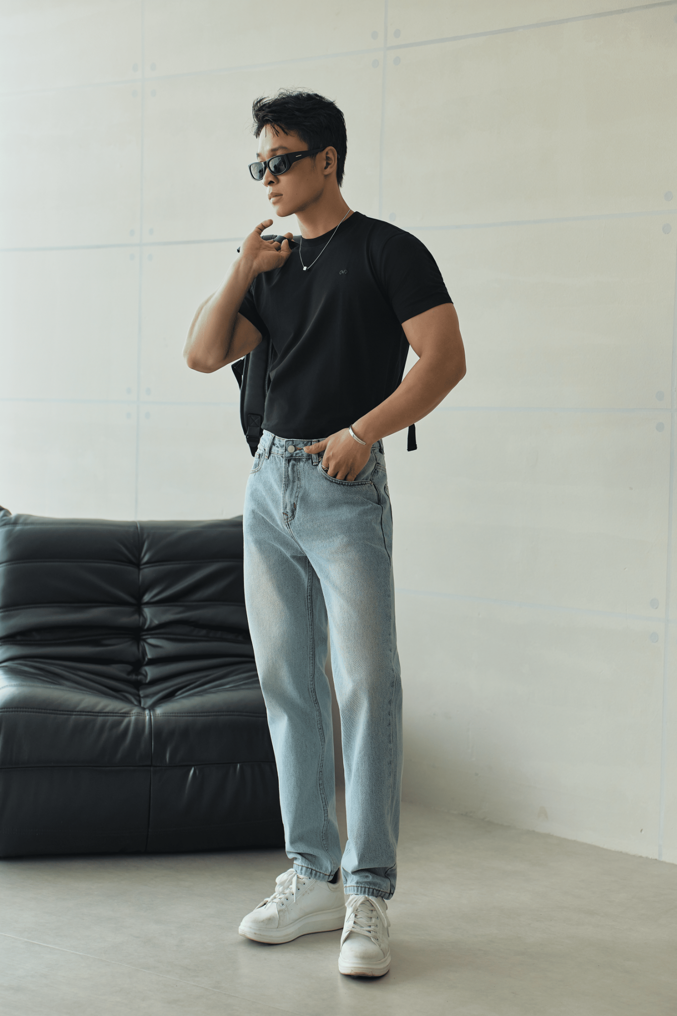 M01 CARROT FIT JEANS - LIGHT BLUE