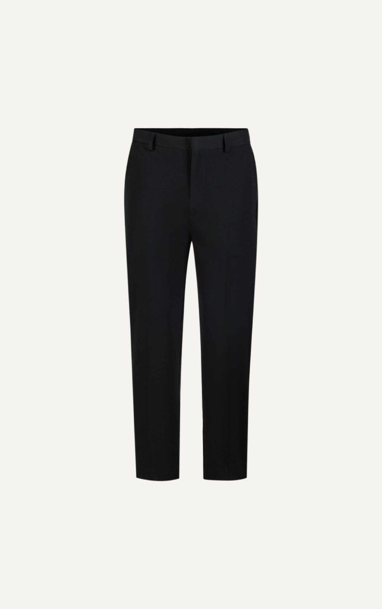  AGHT14 PREMIUM REGULAR FIT TROUSERS - BLACK 