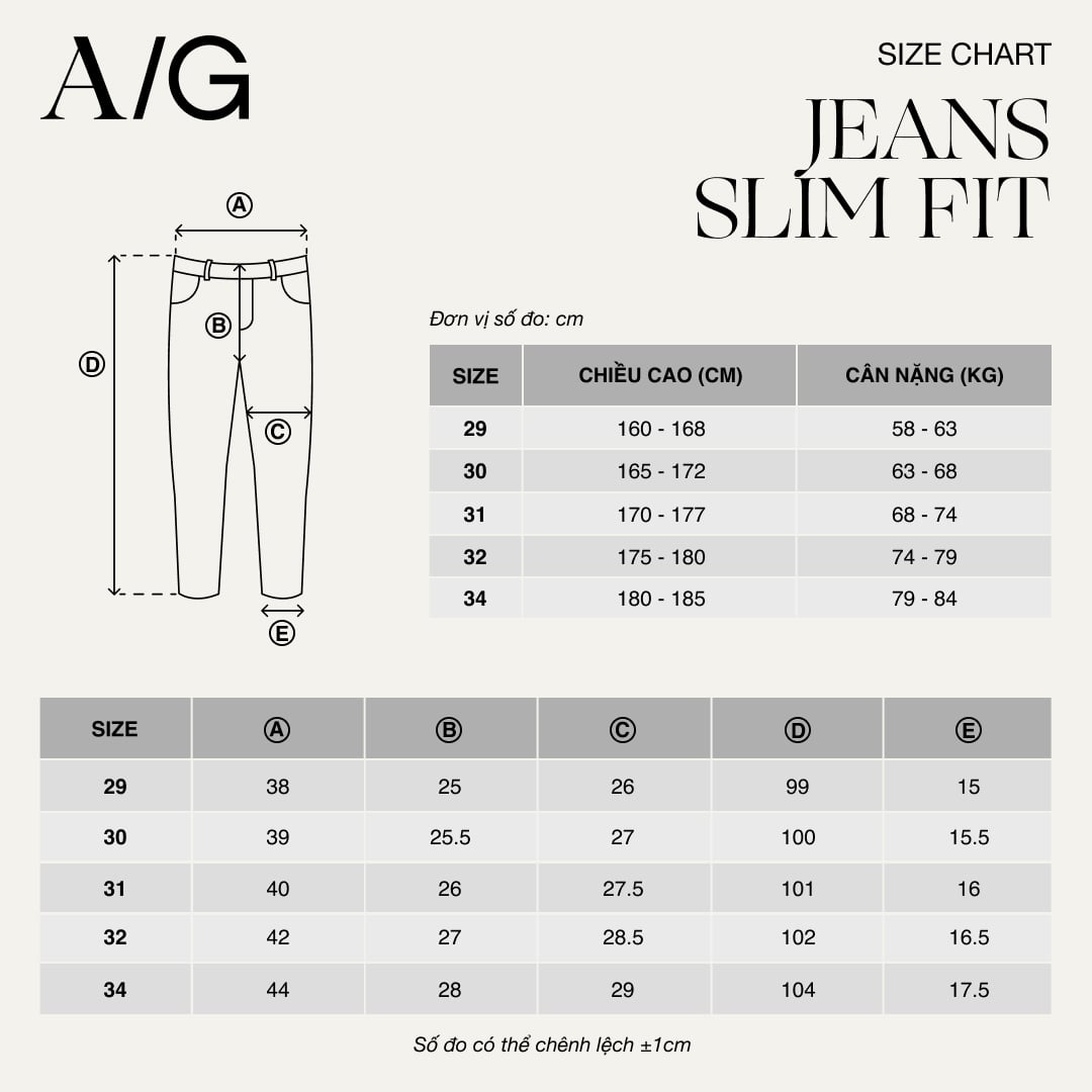 AG258 PREMIUM SLIMFIT MODERN LOOK INDIGO JEANS - LIGHT BLUE