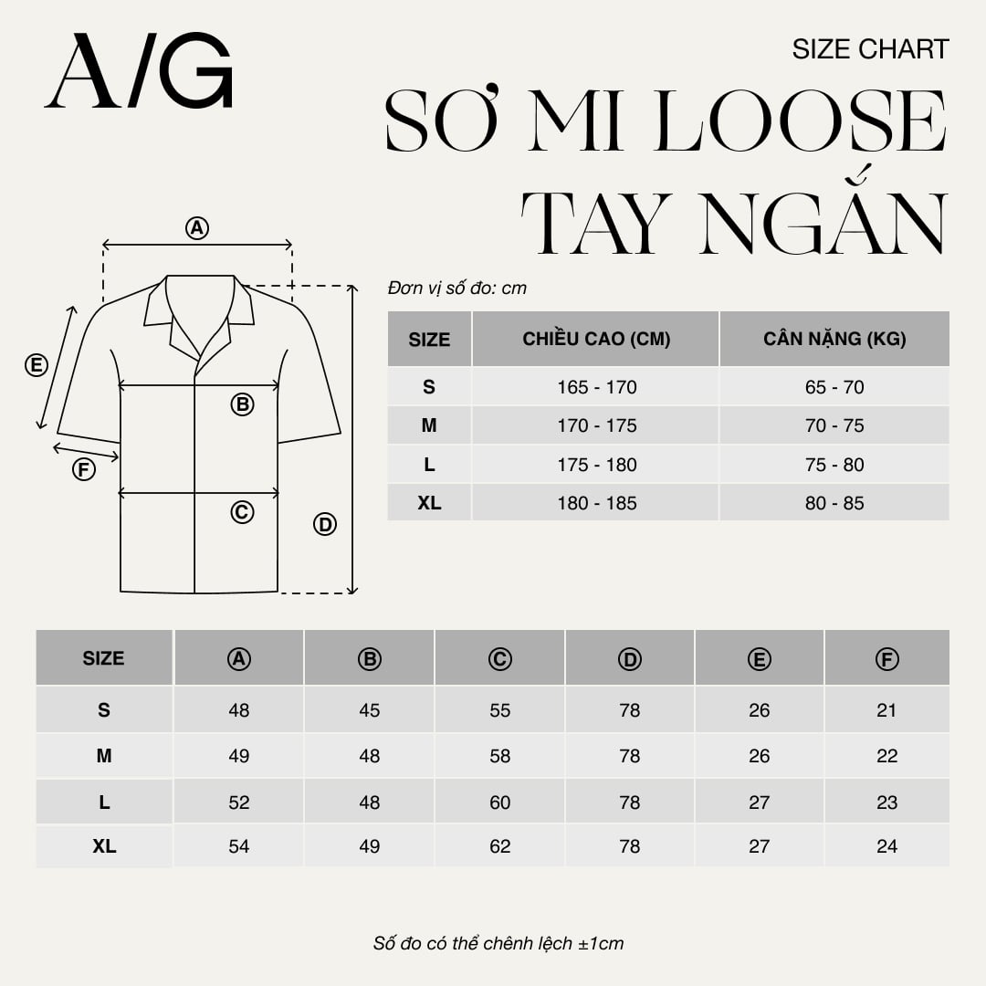 AG543 STUDIO LOOSE FIT CUBAN SHIRT - BLACK