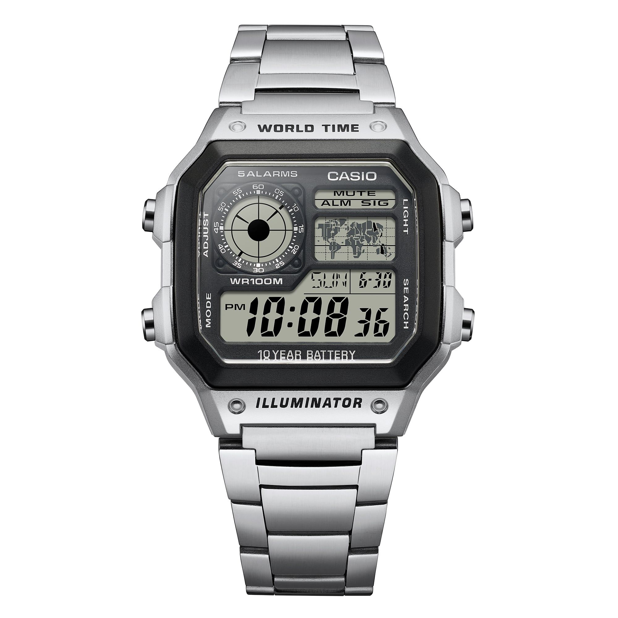 Đồng hồ Casio Nam AE-1200WHD-1AVDF Chính Hãng [Giá chỉ áp dụng tại website]