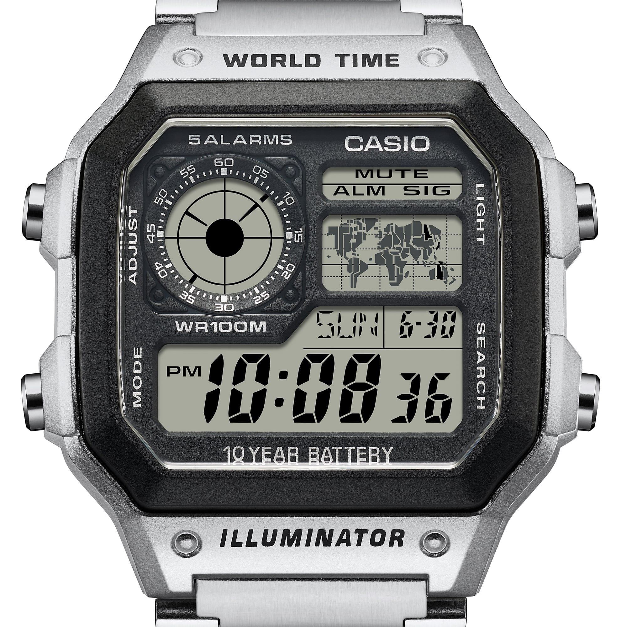 Đồng hồ Casio Nam AE-1200WHD-1AVDF Chính Hãng [Giá chỉ áp dụng tại website]